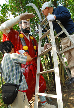 第9次修復活動のもよう